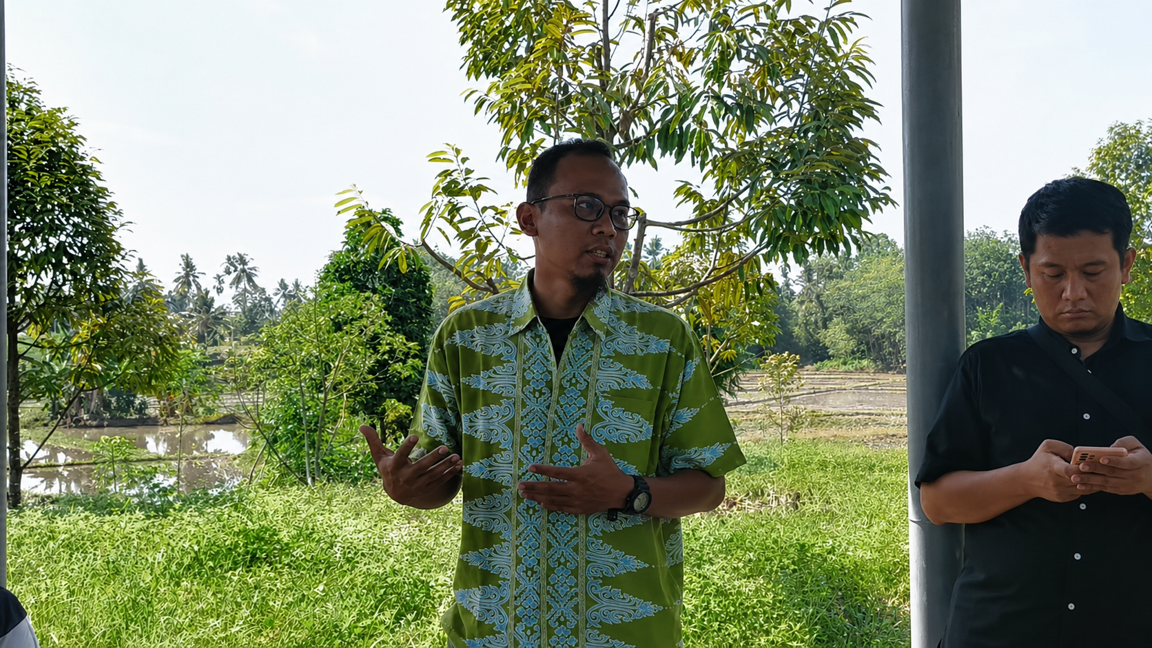 Penerapan Sistem Pertanian Cerdas Berbasis IoT dan Integrasi Data Cuaca BMKG untuk efisensi irigasi dan Penerapan Agronomis Pada Budidaya Padi Sawah, foto 3