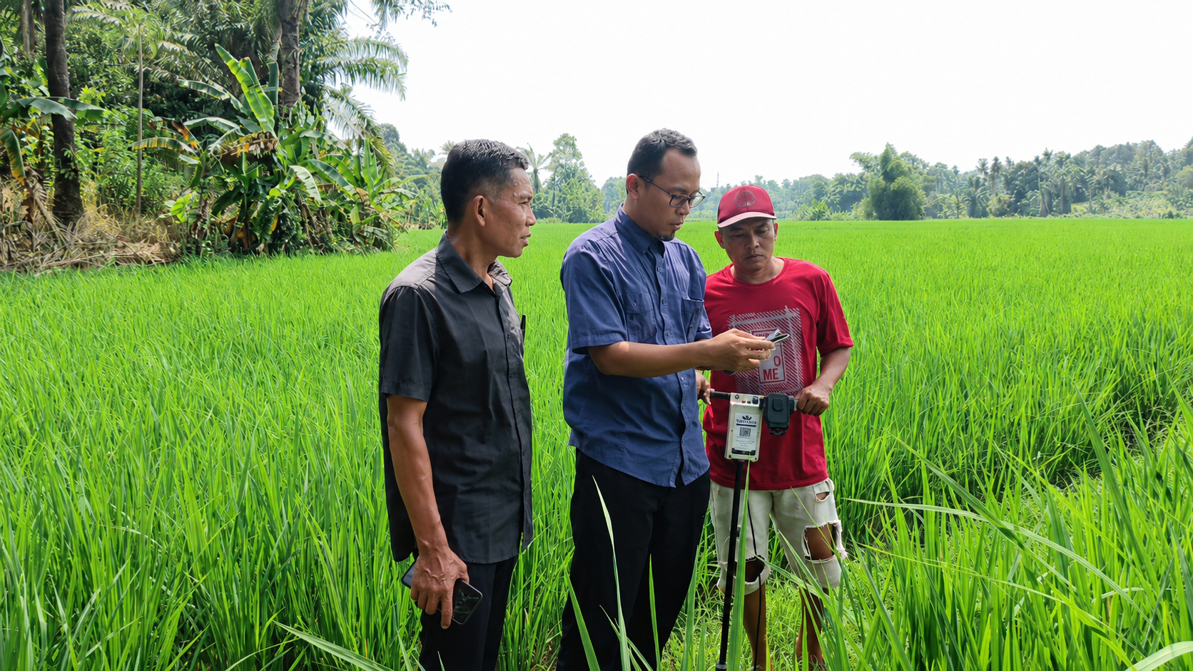 SmartNpk : Implementasi Qr to Connect IoT untuk deteksi unsur Hara NPK tanah Berbasis Data dan Monitoring lapang  pada Kelompok Tani di Desa Petangguhan, Galang Kab.Deli Serdang , foto 3